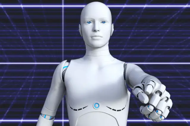 A robot that looks very human