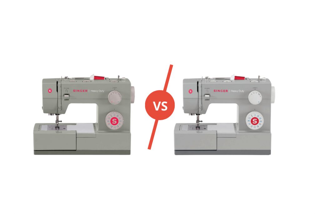 Sewing machine 4423 and 4452 comparison