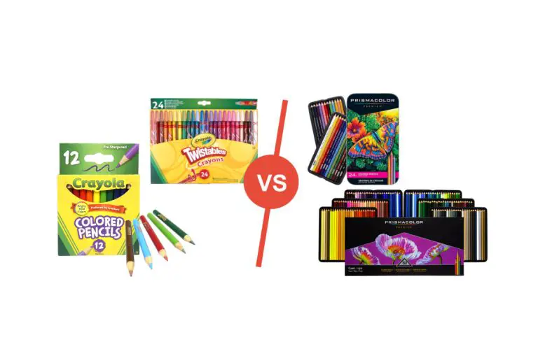 Crayola Vs Prismacolor Pencils