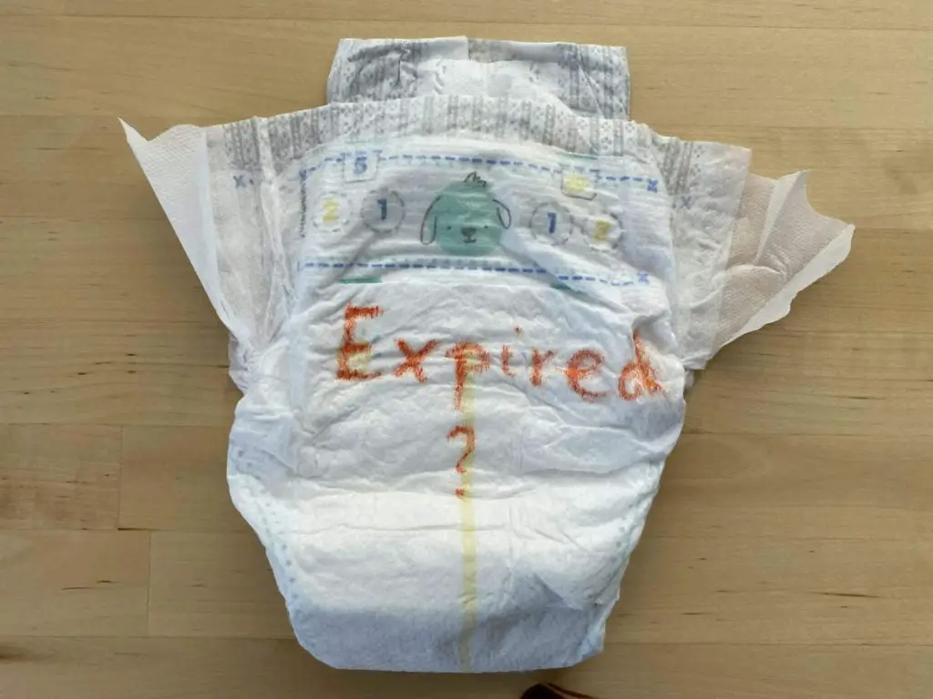 Expired diaper