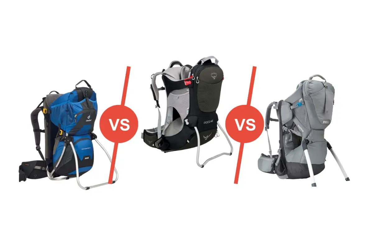 Deuter Kid Comfort Vs Thule Sapling Vs Osprey Poco Child Carriers