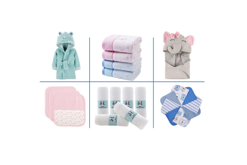 Baby towels comparison