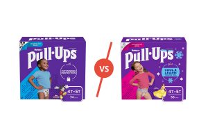 Pull-ups girl/boy comparison