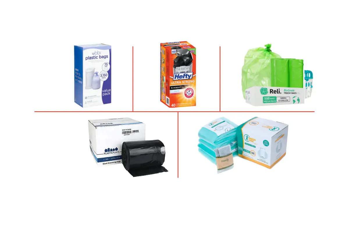 5 Best Bags For Ubbi Diaper Pail (Simple & Sophisticated)