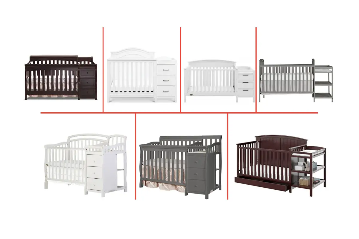 Best Crib With Changing Table [2022] Ultimate List
