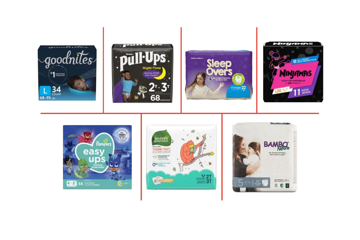 7 Best Overnight PullUps For Heavy Wetters In 2023