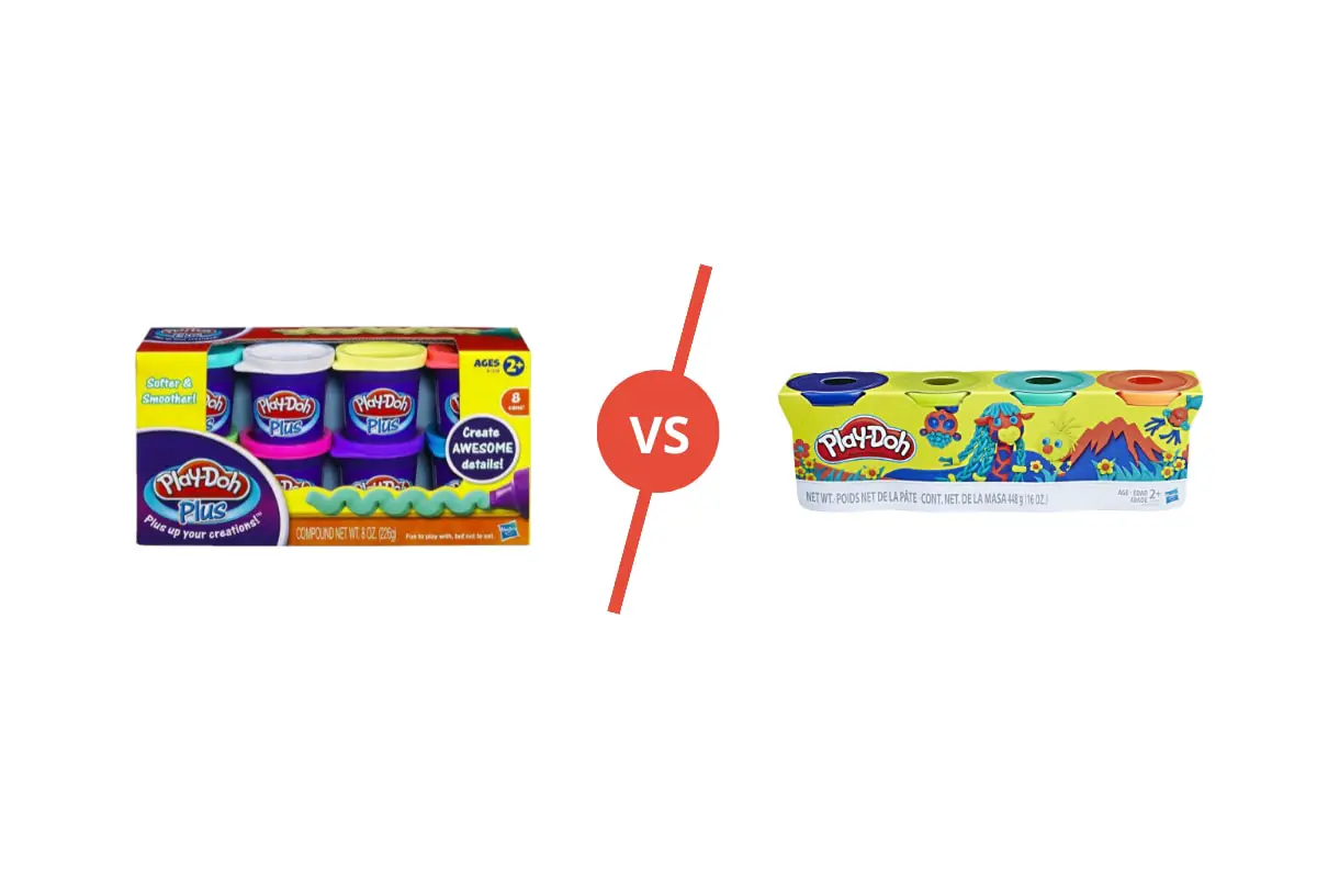 Play Doh Plus Vs Play Doh DIFFERENCES Explained!