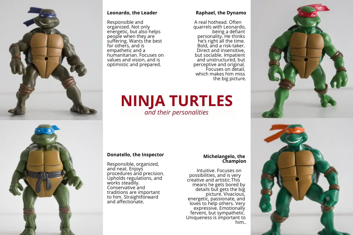 What Are The Ninja Turtles Names Colors And Weapons